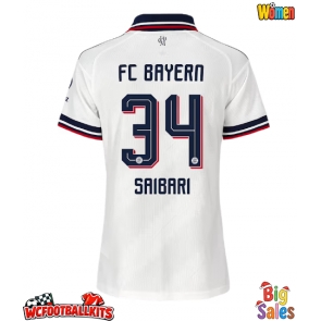 Bayern Munich Ismael Saibari #34 Replica Away Stadium Shirt for Women 2026-27 Short Sleeve
